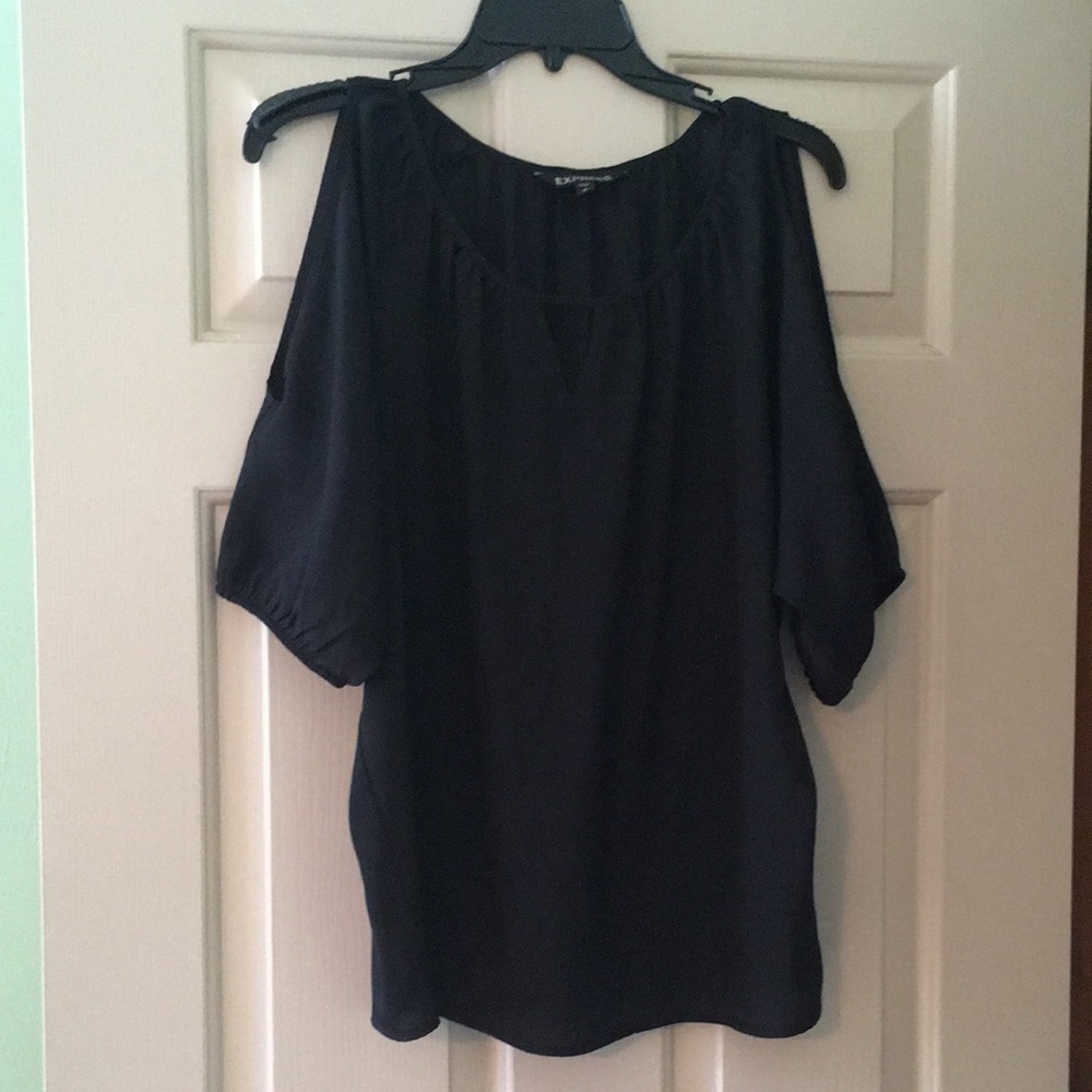 Express Cold Shoulder Blouse